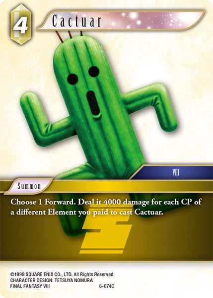 Cactuar (06-074C) [Opus 6]