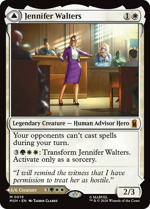 Jennifer Walters // The Sensational She-Hulk [MSH-018] [M]