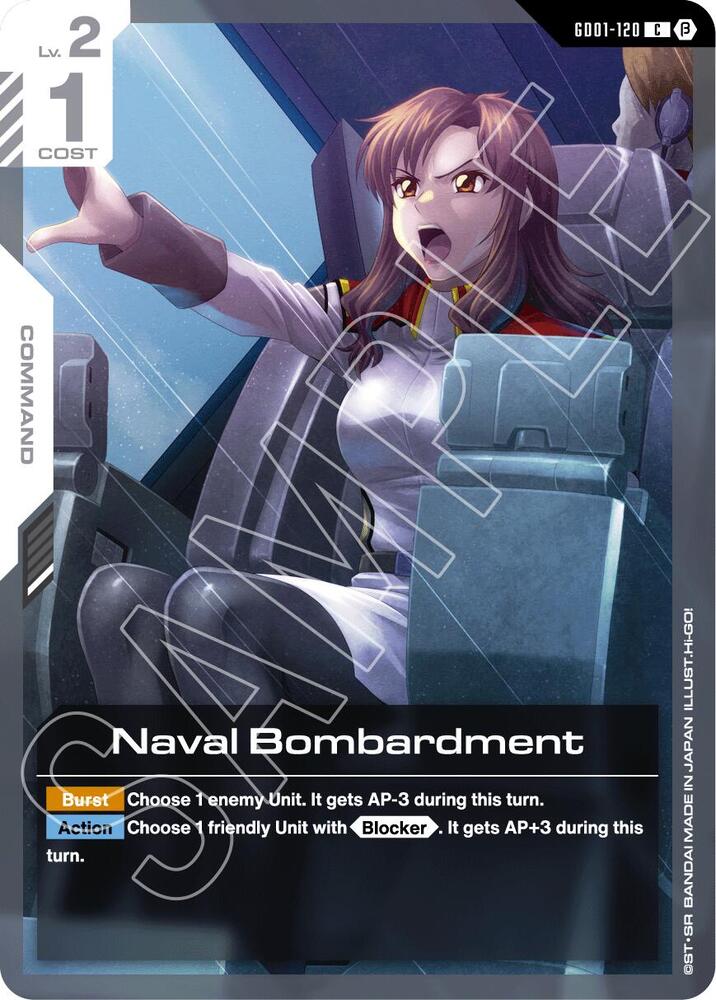 Naval Bombardment GD01-120C (Edition Beta)