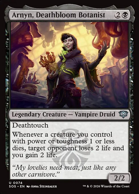 Arnyn, Deathbloom Botanist [SOS-074]
