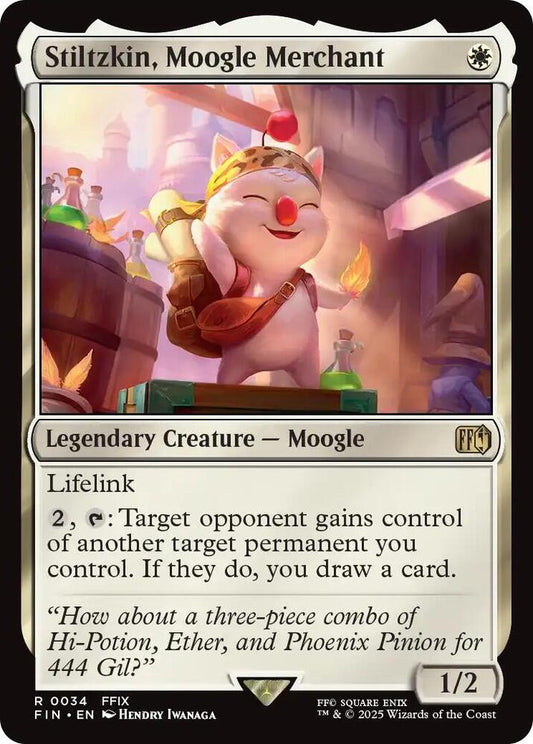 Stiltzkin, Moogle Merchant (FIN) - 034