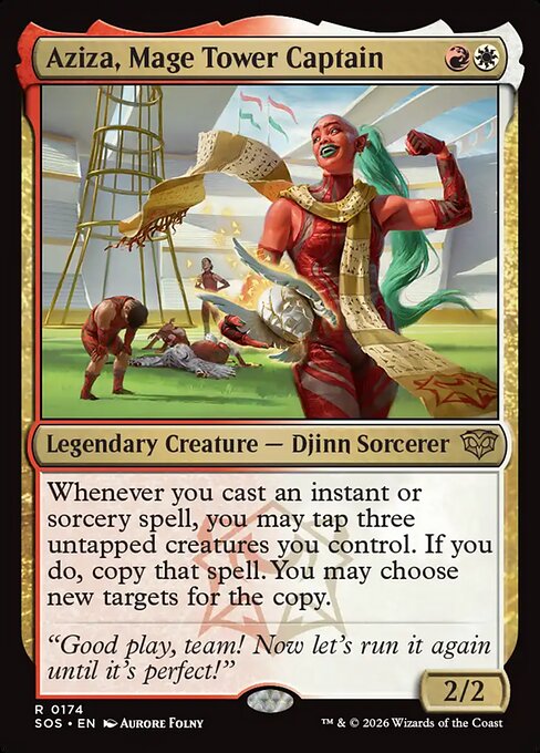 Aziza, Mage Tower Captain [SOS-174]