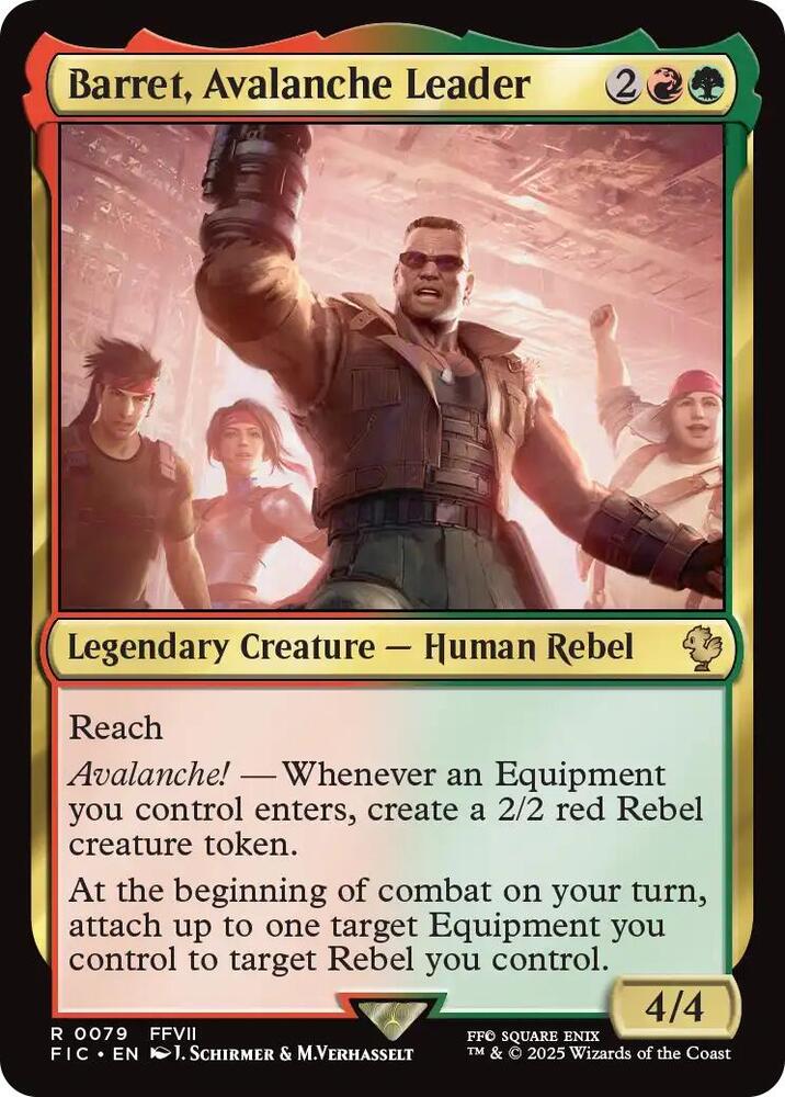 Barret, Avalanche Leader (FIC) - 079