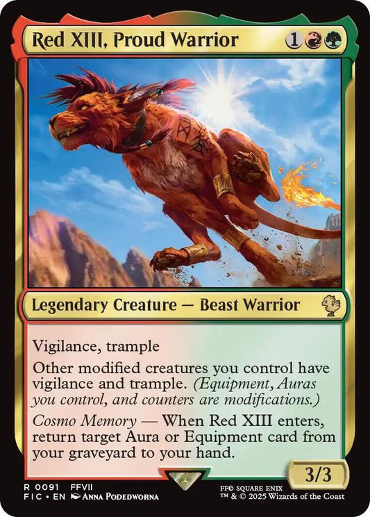 Red XIII, Proud Warrior (FIC) - 091