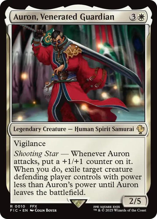 Auron, Venerated Guardian (FIC) - 010