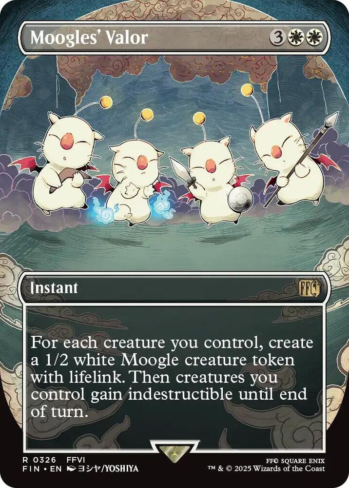 Moogles' Valor (Borderless) (FIN) - 326