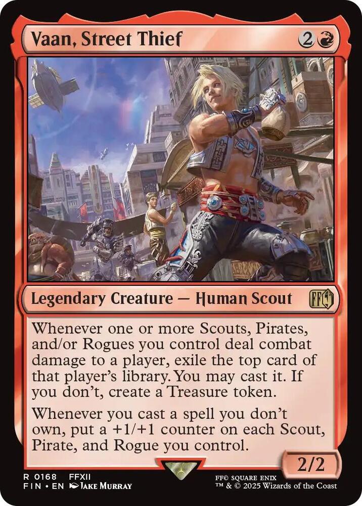 Vaan, Street Thief (FIN) - 168