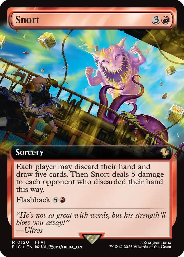 Snort (Extended Art) (FIC) - 120