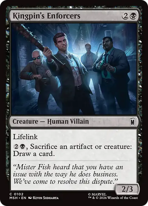 Kingpin's Enforcers [MSH-102] [C]