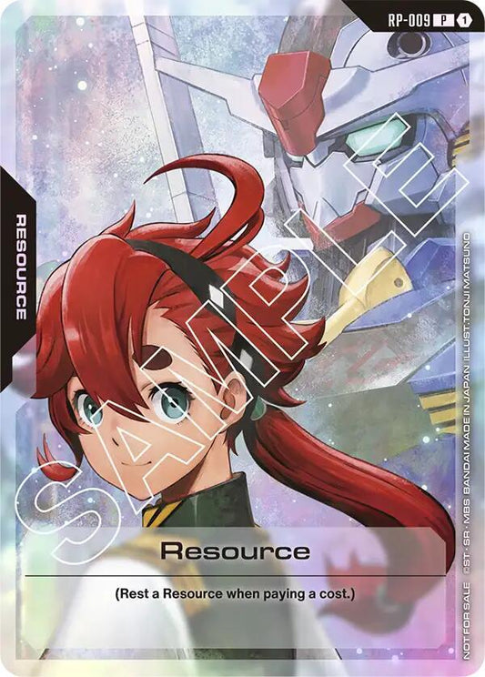 Resource (RP-009) (Mobile Suit Gundam: the Witch from Mercury) - Promotional Resource Tokens