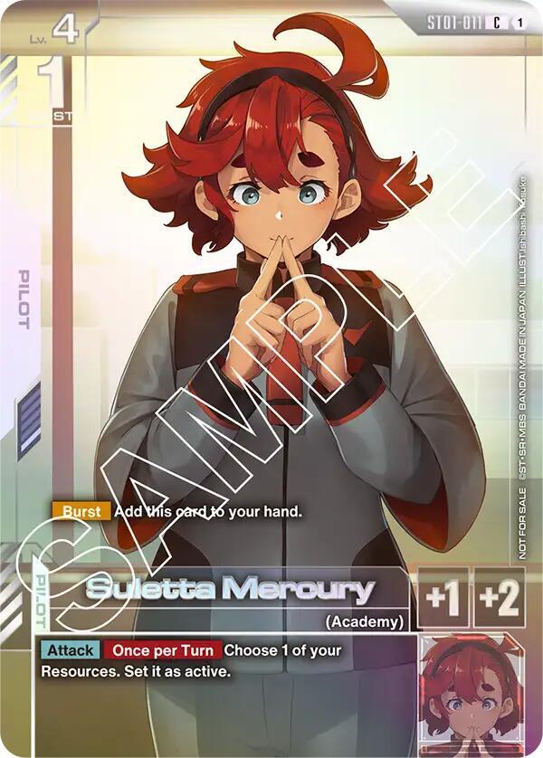 Suletta Mercury ST01-011C (Newtype Challenge 2025 Mission 1)