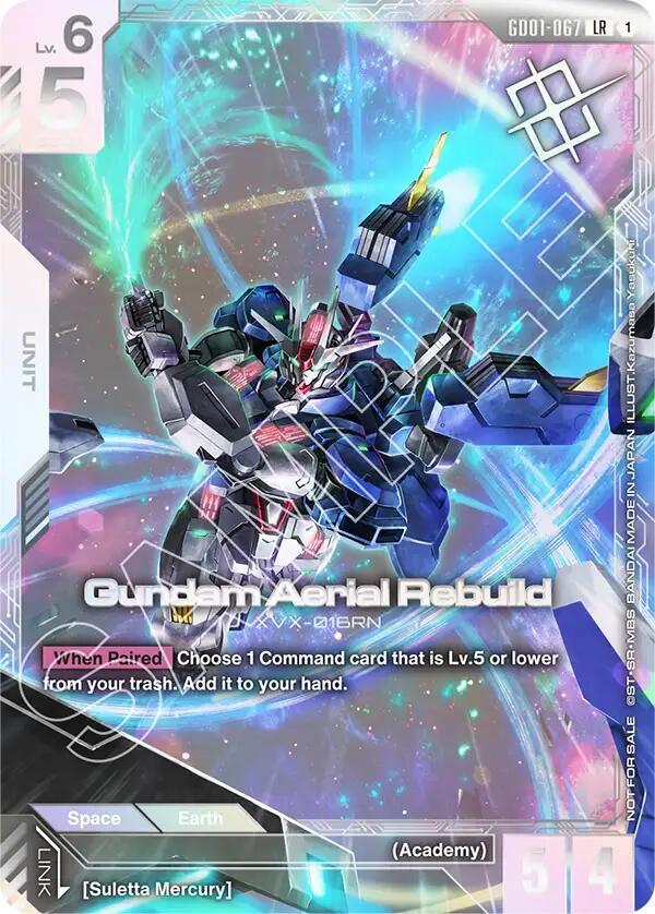 Gundam Aerial Rebuild (Newtype Challenge 2025 Mission1) GD01-067