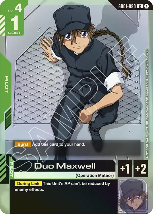 Duo Maxwell (Store Tournament Participant Pack 01) GD01-090