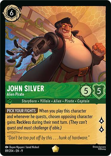 John Silver- Alien Pirate [89/204] L (Fabled)