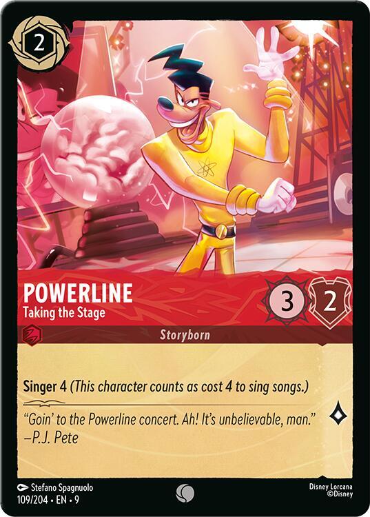 Powerline- Taking the Stage [109/204] C (Fabled)