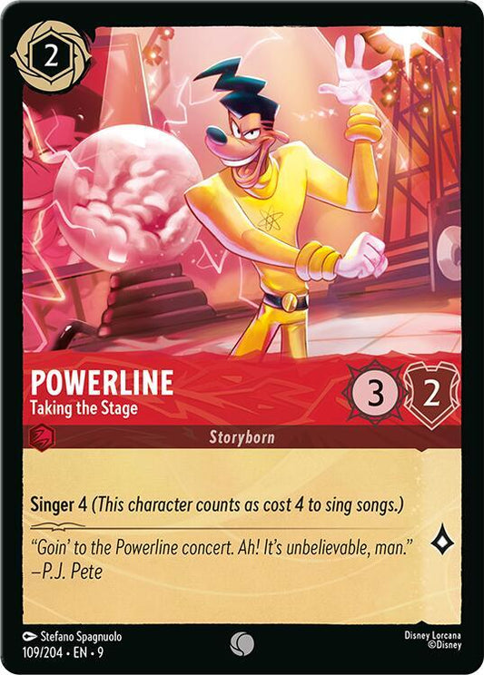 Powerline- Taking the Stage [109/204] C (Fabled)