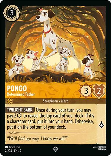 Pongo-Determined Father [2/204] SR (Fabled)