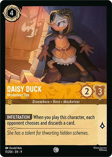 Daisy Duck- Musketeer Spy [11/204] C (Fabled)