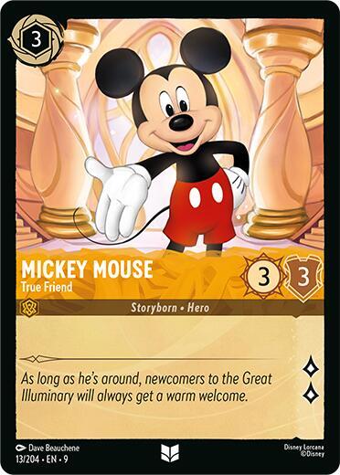 Micky Mouse- True Friend [13/204] U (Fabled)