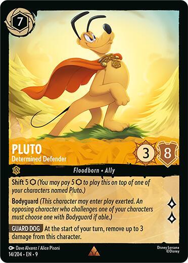 Pluto- Determined Defender [14/204] R (Fabled)