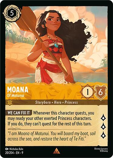 Moana- Of Motunui [20/204] R (Fabled)