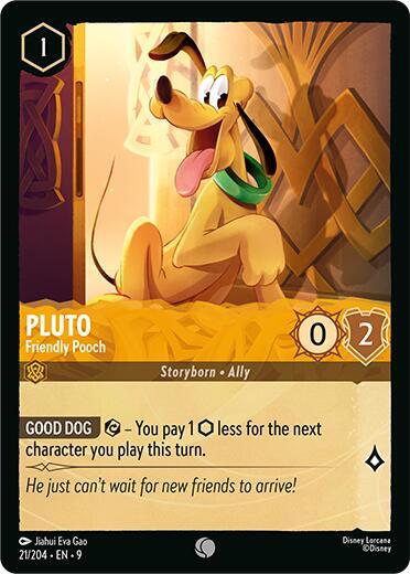 Pluto- Friendly Pooch [21/204] C (Fabled)