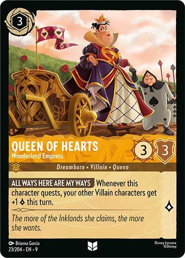 Queen of Hearts- Wonderland Empress [23/204] U (Fabled)
