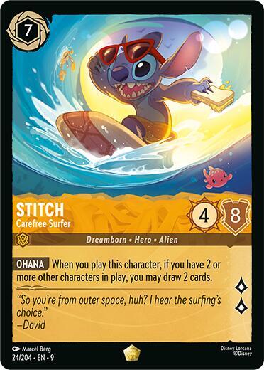 Stitch- Carefree Surfer [24/204] L (Fabled)