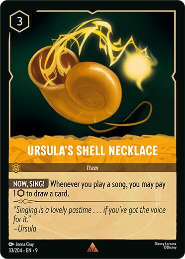 Ursula's Shell Necklace [33/204] R (Fabled)