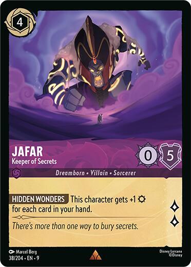 Jafar- Keeper of Secrets [38/204] R (Fabled)