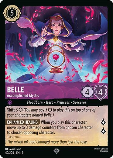 Belle- Accomplished Mystic [40/204] SR (Fabled)