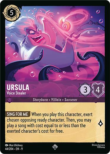 Ursula- Voice Stealer [44/204] SR (Fabled)