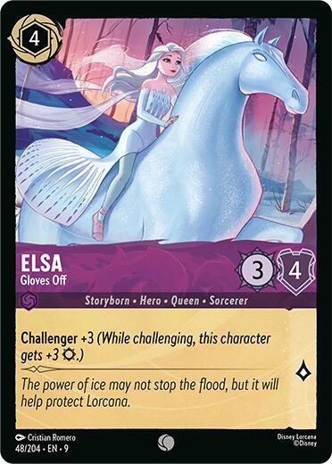 Elsa- Gloves Off [48/204] C (Fabled)