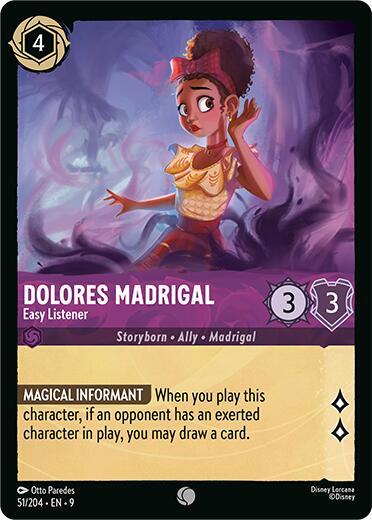 Dolores Madrigal- Easy Listener [51/204] C (Fabled)