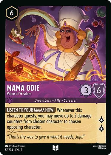 Mama Odie- Voice of Wisdom [57/204] U (Fabled)