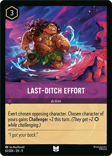 Last- Ditch Effort [62/204] U (Fabled)