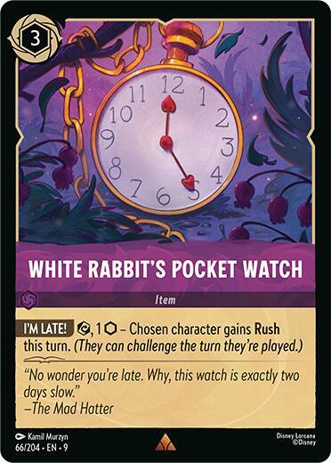 White Rabbit's Pocket Watch [66/204] R (Fabled)