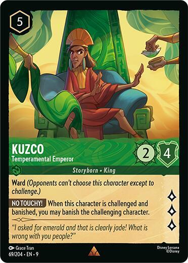 Kuzco- Temperamental Emperor [69/204] R (Fabled)