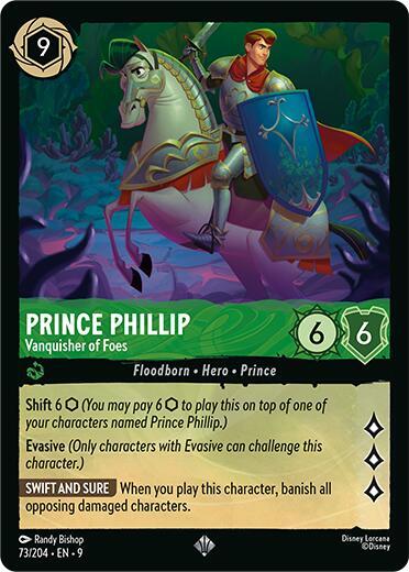 Prince Phillip- Vanquisher of Foes [73/204] SR (Fabled)