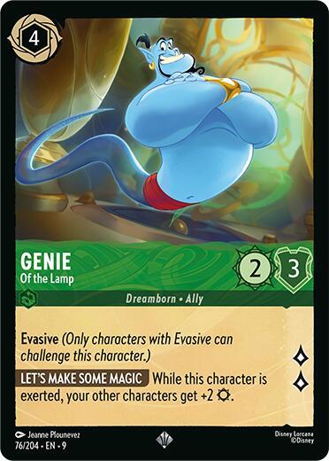 Genie- Of the Lamp [76/204] SR (Fabled)