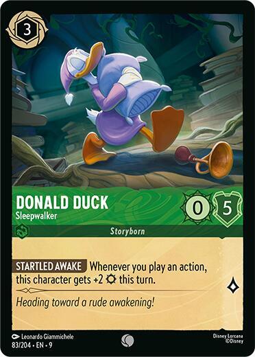 Donald Duck- Sleepwalker [83/204] C (Fabled)