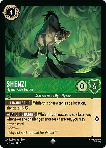 Shenzi- Hyena Pack Leader [87/204] SR (Fabled)
