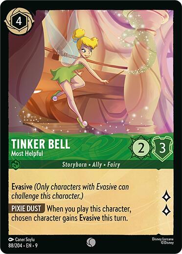 Tinker Bell- Most Helpful [88/204] C (Fabled)