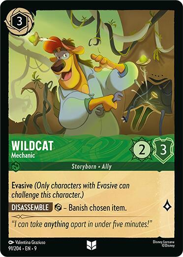Wildcat- Mechanic [91/204] U (Fabled)