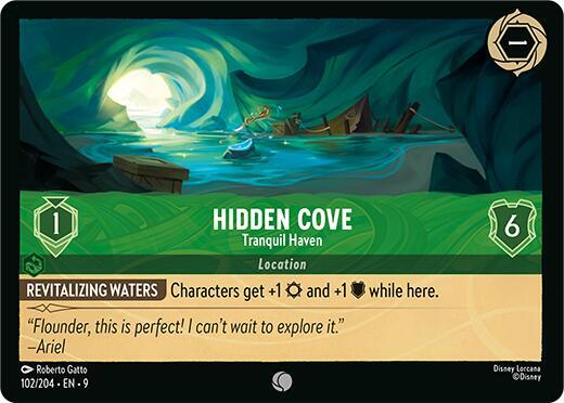 Hidden Cove- Tranquil Haven [102/204] C (Fabled)
