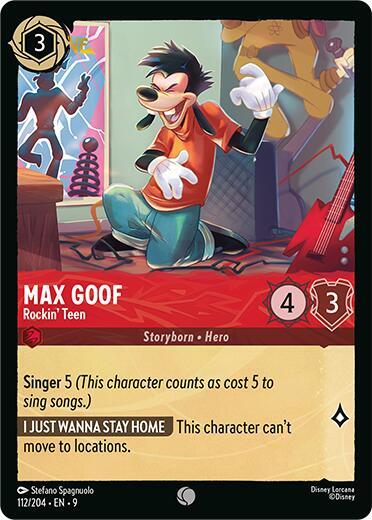 Max Goof- Rockin' Teen [112/204] C (Fabled)