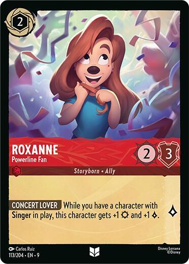 Roxanne- Powerline Fan [113/204] U (Fabled)