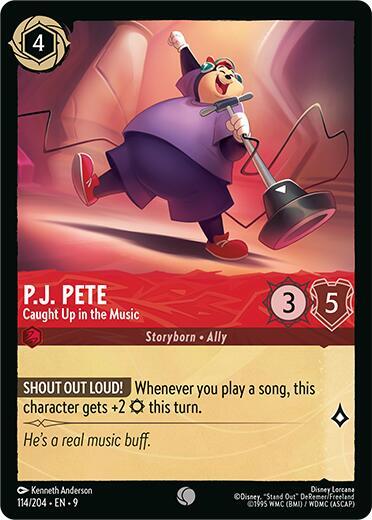 P.J. Pete- Caught Up in the Music [114/204] C (Fabled)