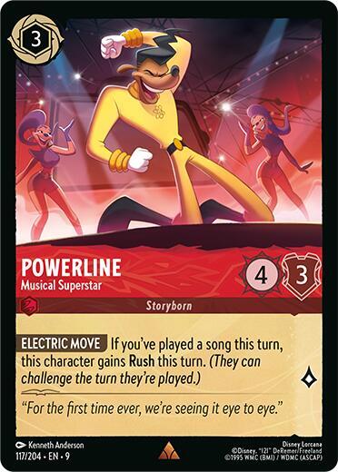 Powerline- Musical Superstar [117/204] R (Fabled)