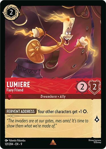 Lumiere- Fiery Friend [121/204] R (Fabled)